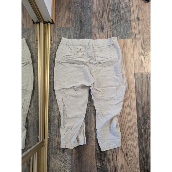 caffe marrakesh linen rayon pants size large - Picture 6 of 6